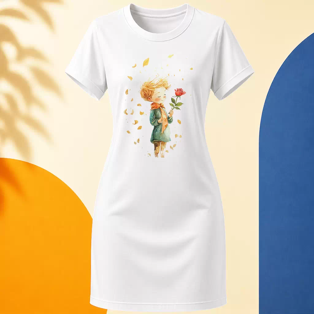 Šaty - Růžový sen - Malý princ - Le petit prince